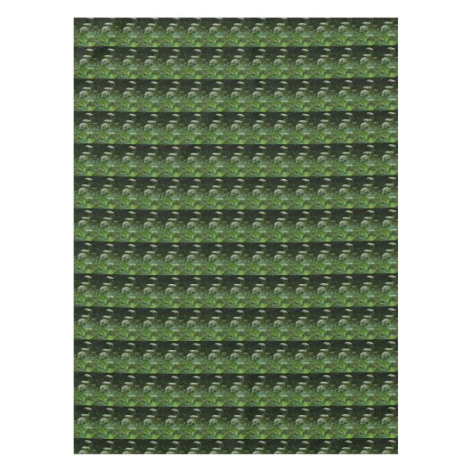 アンヌ女王レースの夏のワイルドフラワー テーブルクロス (正面)