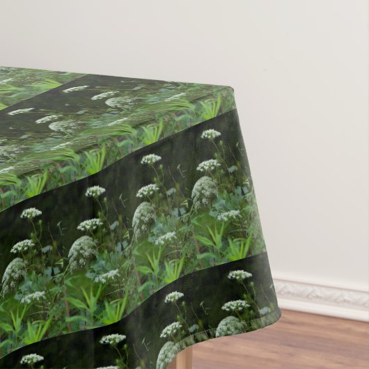 アンヌ女王レースの夏のワイルドフラワー テーブルクロス (インサイチュ)