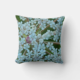 アンヌ女王レース白い花 クッション