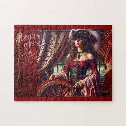 アンヌ海道提督の海賊女皇后 ジグソーパズル (横)