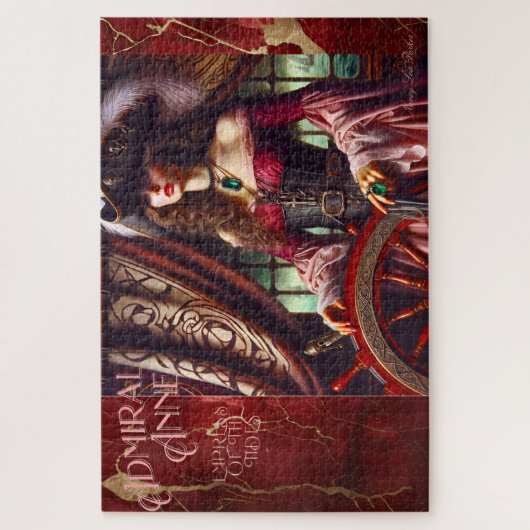 アンヌ海道提督の海賊女皇后 ジグソーパズル (縦)