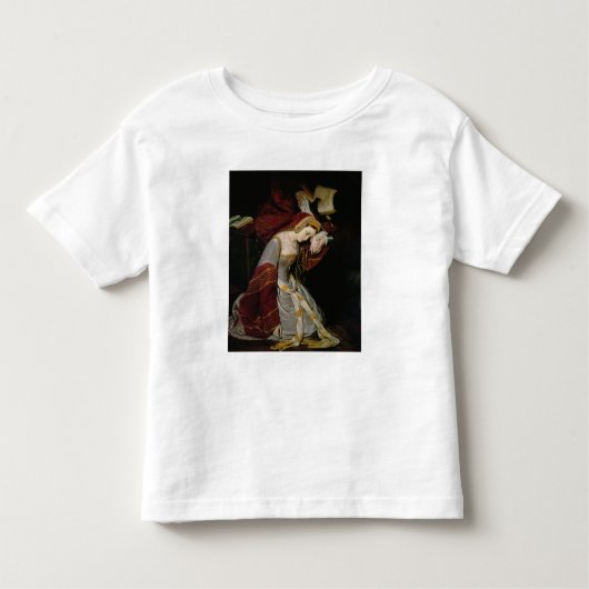 アンヌ・ボリーンin the Tower,詳細, 1835 トドラーTシャツ (正面)