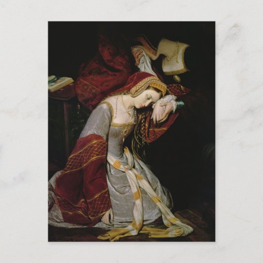 アンヌ・ボリーンin the Tower,詳細, 1835 ポストカード (正面)