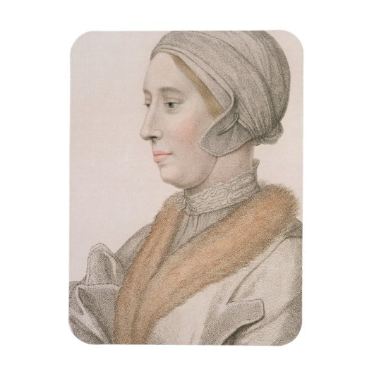 アンヌ・ボレーン(1507年~36年)はフランチェスコ・バルトールが彫った マグネット (縦)