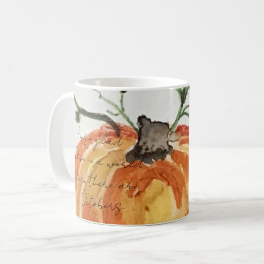 アンネオブグリーンゲーブルズ引用文マグ コーヒーマグカップ (正面左)