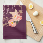 アンネオブグリーンゲーブルズ引用文I – かわいいスタイル キッチンタオル (四つ折り)