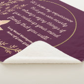 アンネオブグリーンゲーブルズ引用文I – かわいいスタイル シェルパブランケット (3/4)