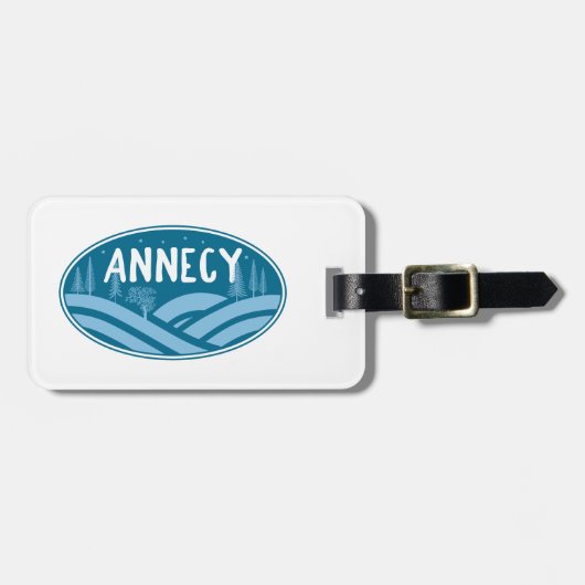 アンネシーフランスアウトドア ラゲッジタグ (正面横)