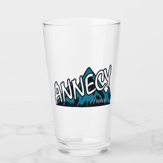 アンネシーフランスマウンテンズ タンブラーグラス (正面)