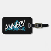 アンネシーフランスマウンテンズ ラゲッジタグ (正面横)