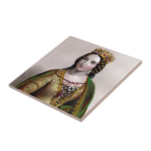 アンネビル女王 タイル (側面)