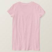 アンネボニー女子Vネック Tシャツ (デザイン裏面)