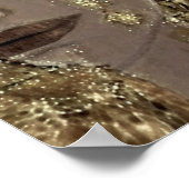 アンネ・マリー・ジルバーマン/金ゴールドの涙を流す女 ポスター (角)