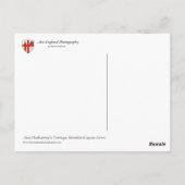 アンハサウェイズコテージ ポストカード (裏面)