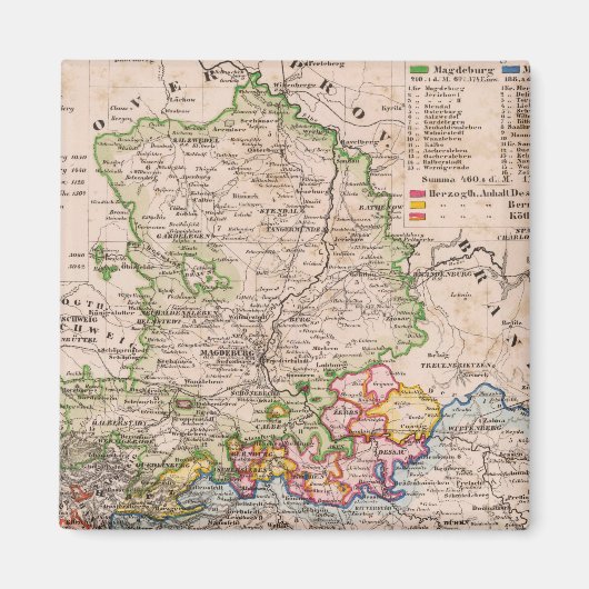 アンハルト・サクセン マグネット (正面)