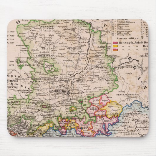 アンハルト·サックセン マウスパッド (正面)