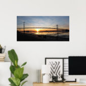 アンバサダーブリッジサンセット ポスター (ホームオフィス)