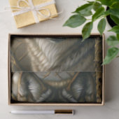 アンバーアイウルフフォレストの視線のデコップページ 薄葉紙 (ギフト)