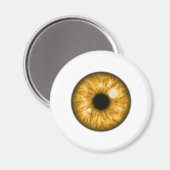 アンバーアイボールおもしろい マグネット (正面/裏面)