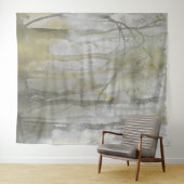 アンバーウィルズウォーターカラー抽象芸術プリント タペストリー (インサイチュ(横))