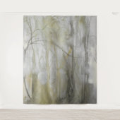 アンバーウィルズウォーターカラー抽象芸術プリント タペストリー (正面)