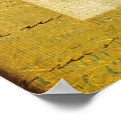 アンバーキツネアートポスター ポスター (角)