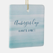 アンバーグリスカイオーナメント セラミックオーナメント (右)