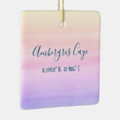 アンバーグリスカイオーナメント セラミックオーナメント (右)