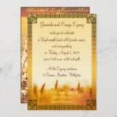 アンバーグレインフィールドルグナスダド招待状 招待状 (正面/裏面)