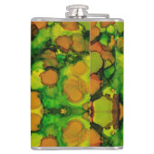 アンバーグローブ フラスク (裏面)