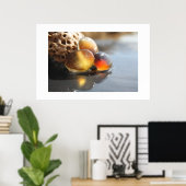 アンバーシーガラス ポスター (ホームオフィス)