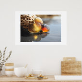 アンバーシーガラス ポスター (キッチン)