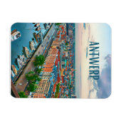 アンバーズベルジーク写真ヴィンテージ マグネット (横)