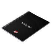 アンバーハート ブラック ノートブック (左側)