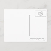 アンバーバックノールスノーグローブポストカード シーズンポストカード (裏面)