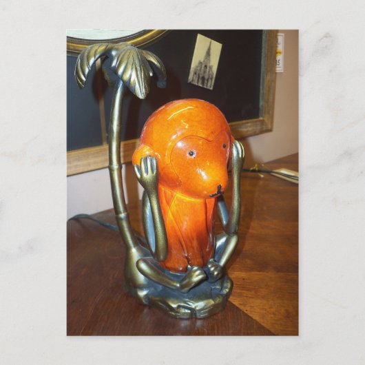 アンバーモンキー ポストカード (正面)