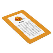 アンバー結晶意味ジュエリー宝石サイン マグネット (右側)