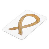 アンバー認識度リボンエンジェルアートマグネット マグネット (左側)