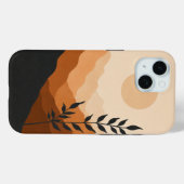 アンバー ダスク ミニマル ランドスケープ スマホケース Case-Mate iPhoneケース (裏面 (横))
