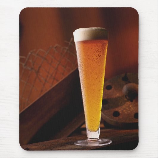 アンバー ビール マウスパッド (正面)