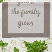 アンバー – ホワイトキッチンタオル キッチンタオル (折り畳み)