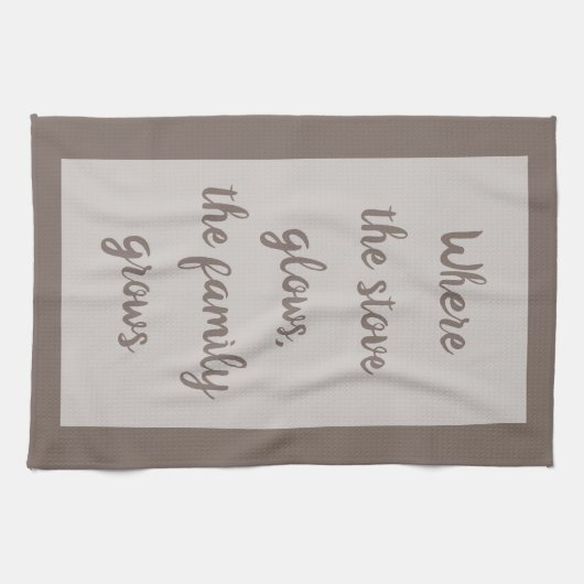 アンバー – ホワイトキッチンタオル キッチンタオル (横)