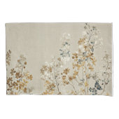 アンバー・メドウ・フローラル 枕カバー (正面)