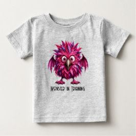 アンバー - 大きな目をした羽根の脅威 ベビーTシャツ
