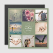 アンパエレガントサンド写真コラージュ結婚の皆様 (正面/裏面)