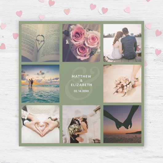 アンパエレガントサンド写真コラージュ結婚の皆様