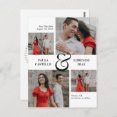 アンパカッコいいサンドカスタム色日付はがきを保存 ポストカード (正面/裏面)