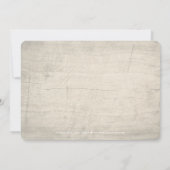 アンパサンドのマーキー付き写真で日付カードを保存 セーブザデート (裏面)