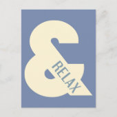 アンパサンドリラックスミニマリスト シーズンポストカード (正面)