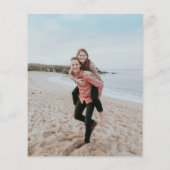 アンパサンド写真予算結婚式の日付の保存 (裏面)